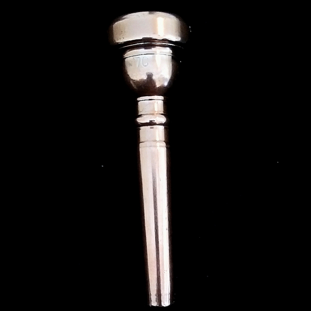 Copper trumpet mouthpiece